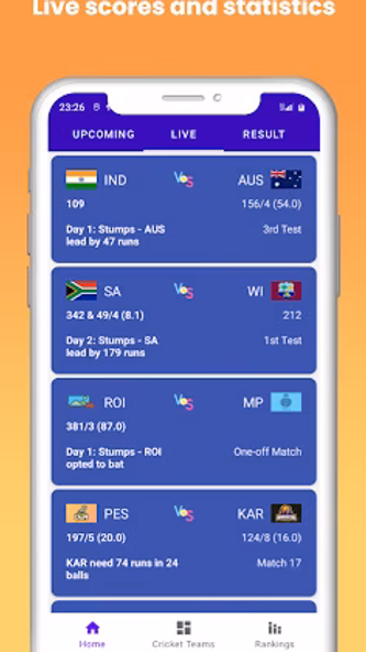PAK VS USA -Live cricket score Screenshot 2 - AppWisp.com PAK VS USA -Live cricket score Screenshot 2 - AppWisp.com