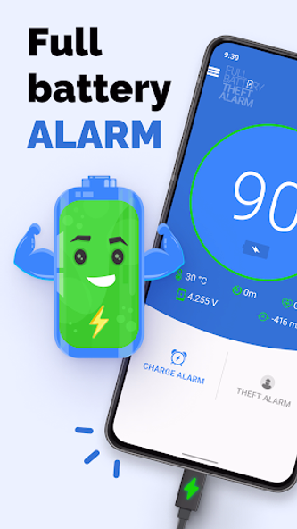 Battery Life Monitor and Alarm Screenshot 2 - AppWisp.com Battery Life Monitor and Alarm Screenshot 2 - AppWisp.com