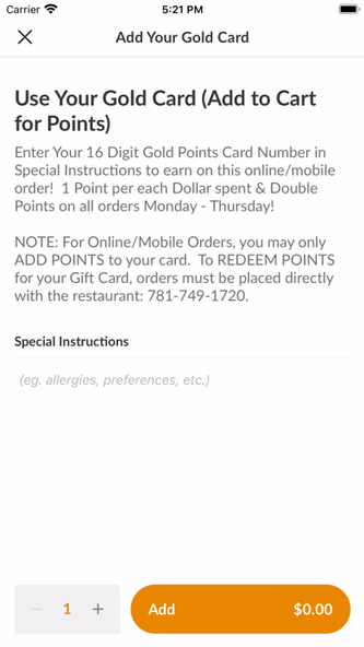 Greenside Grille Screenshot 4 - AppWisp.com Greenside Grille Screenshot 4 - AppWisp.com