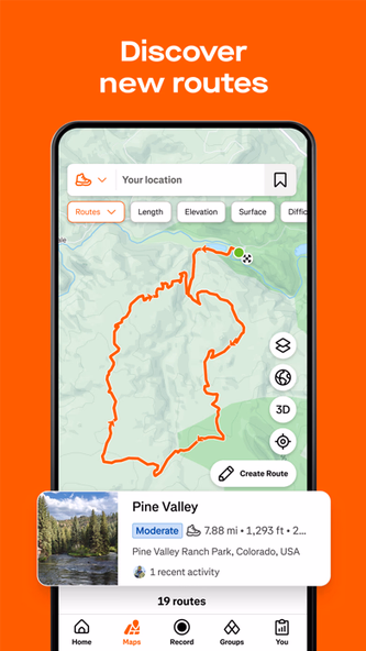 Strava: Run, Bike, Hike Screenshot 4 - AppWisp.com Strava: Run, Bike, Hike Screenshot 4 - AppWisp.com