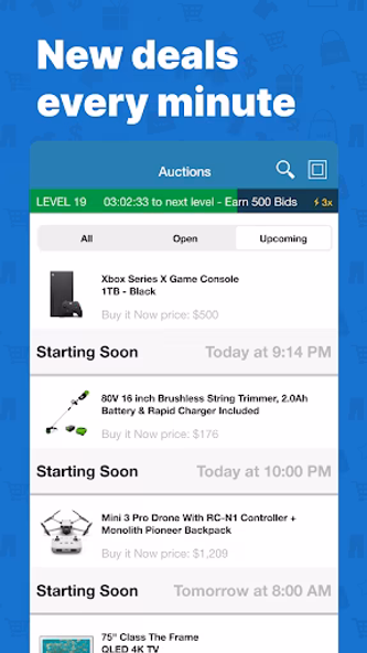 DealDash - Bid & Save Auctions Screenshot 4 - AppWisp.com DealDash - Bid & Save Auctions Screenshot 4 - AppWisp.com