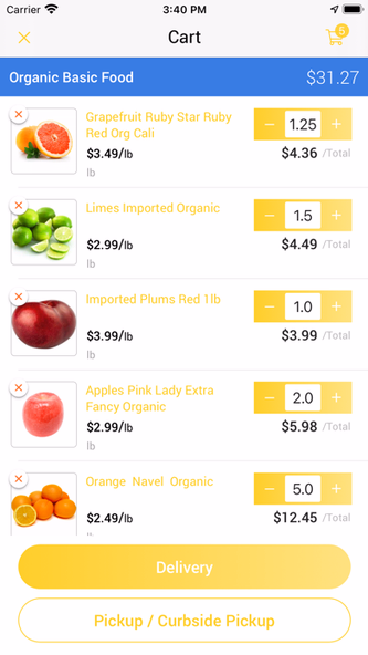 Organic Basic Food Screenshot 4 - AppWisp.com Organic Basic Food Screenshot 4 - AppWisp.com