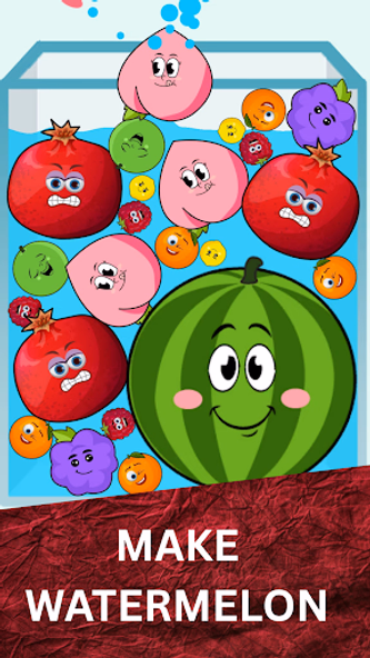Fruit Merge Game : Melon Maker Screenshot 1 - AppWisp.com
