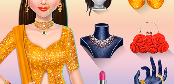 Indian Wedding: DressUp Makeup Header - AppWisp.com Indian Wedding: DressUp Makeup Header - AppWisp.com