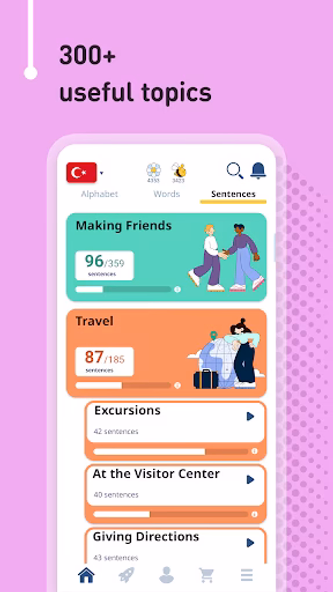 Learn Turkish - 11,000 Words Screenshot 4 - AppWisp.com Learn Turkish - 11,000 Words Screenshot 4 - AppWisp.com