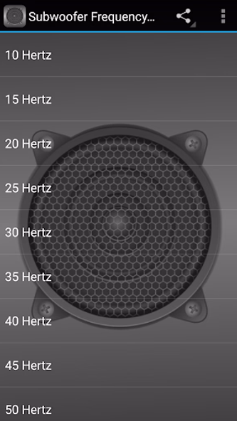 Subwoofer Frequency Test Screenshot 1 - AppWisp.com Subwoofer Frequency Test Screenshot 1 - AppWisp.com