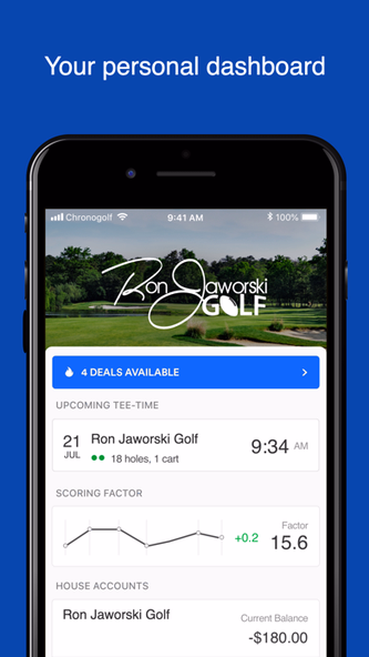 Ron Jaworski Golf Screenshot 1 - AppWisp.com Ron Jaworski Golf Screenshot 1 - AppWisp.com