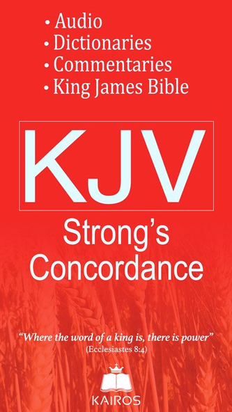 Bible KJV Strong's Concordance Screenshot 1 - AppWisp.com Bible KJV Strong's Concordance Screenshot 1 - AppWisp.com