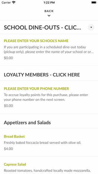 Osteria 832 Screenshot 3 - AppWisp.com Osteria 832 Screenshot 3 - AppWisp.com