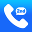2nd Line - Second Phone Number - AppWisp.com