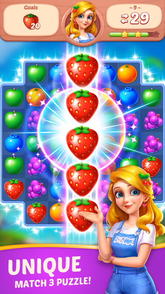 Fruit Diary - Merge & Match 3 Screenshot 1 - AppWisp.com Fruit Diary - Merge & Match 3 Screenshot 1 - AppWisp.com