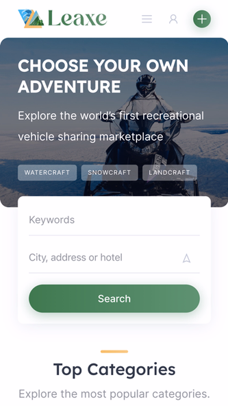 Leaxe Screenshot 1 - AppWisp.com Leaxe Screenshot 1 - AppWisp.com