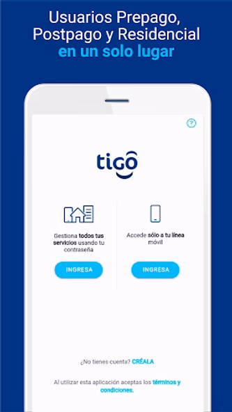 Mi Tigo Panamá Screenshot 1 - AppWisp.com Mi Tigo Panamá Screenshot 1 - AppWisp.com