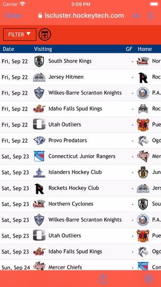 USPHL Screenshot 4 - AppWisp.com USPHL Screenshot 4 - AppWisp.com