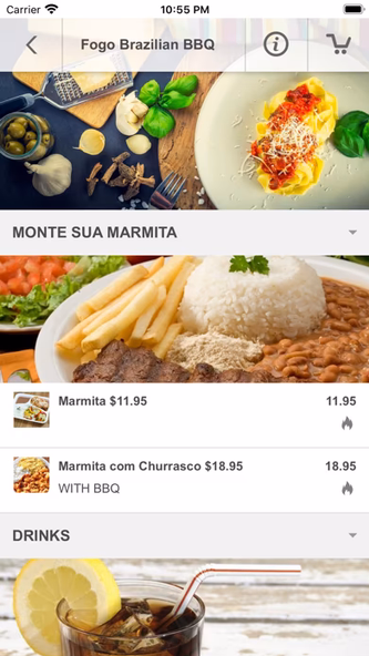 Fogo Brazilian BBQ Screenshot 3 - AppWisp.com Fogo Brazilian BBQ Screenshot 3 - AppWisp.com