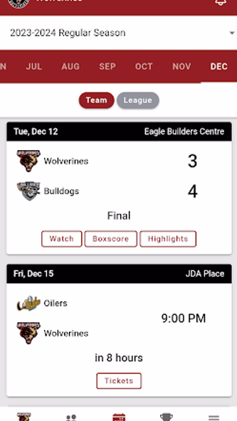 Whitecourt Wolverines Screenshot 3 - AppWisp.com Whitecourt Wolverines Screenshot 3 - AppWisp.com