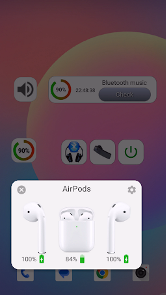 Bluetooth Audio Widget Battery Screenshot 1 - AppWisp.com Bluetooth Audio Widget Battery Screenshot 1 - AppWisp.com