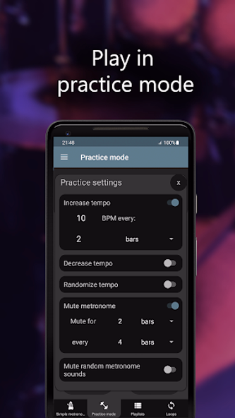 Camtronome - Pro Metronome Screenshot 3 - AppWisp.com Camtronome - Pro Metronome Screenshot 3 - AppWisp.com
