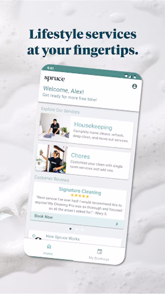 Spruce: Cleaning & Chores Screenshot 1 - AppWisp.com Spruce: Cleaning & Chores Screenshot 1 - AppWisp.com