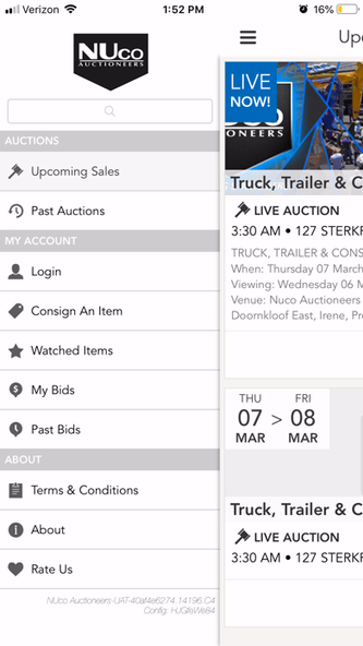 Nuco Auctioneers Screenshot 4 - AppWisp.com Nuco Auctioneers Screenshot 4 - AppWisp.com