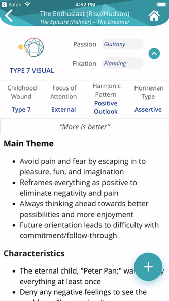 EnneaApp Screenshot 2 - AppWisp.com EnneaApp Screenshot 2 - AppWisp.com