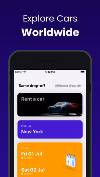 Cheap Car Rental・Cars Hire App Screenshot 3 - AppWisp.com Cheap Car Rental・Cars Hire App Screenshot 3 - AppWisp.com