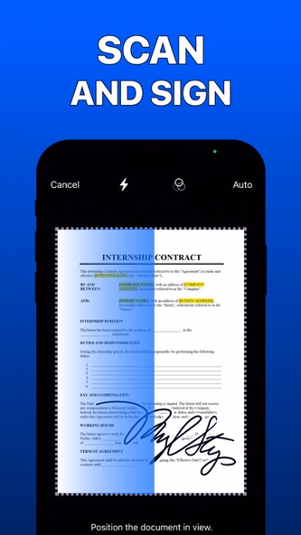 Sign Documents - eSign PDF Screenshot 3 - AppWisp.com Sign Documents - eSign PDF Screenshot 3 - AppWisp.com