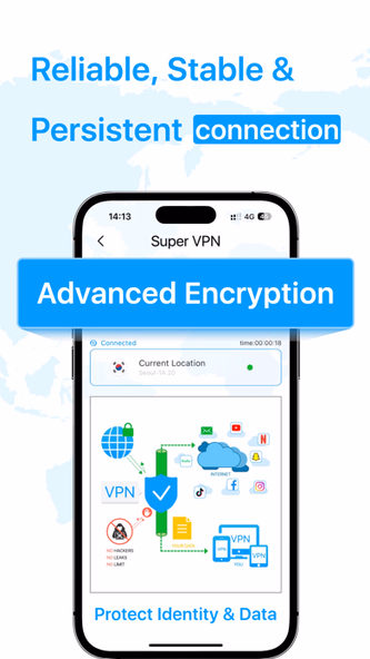 Super VPN - Secure VPN Master Screenshot 3 - AppWisp.com Super VPN - Secure VPN Master Screenshot 3 - AppWisp.com