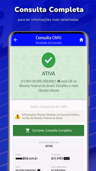 Consulta Empresa: MEI, ME, EPP Screenshot 3 - AppWisp.com Consulta Empresa: MEI, ME, EPP Screenshot 3 - AppWisp.com