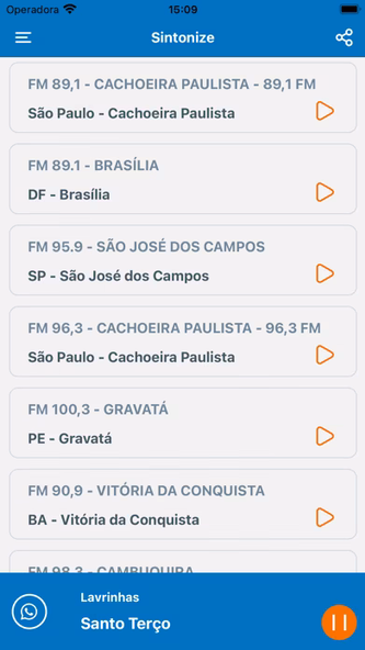 Rádio Canção Nova Screenshot 2 - AppWisp.com Rádio Canção Nova Screenshot 2 - AppWisp.com