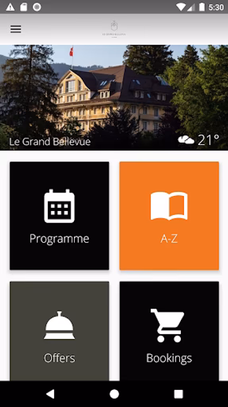Le Grand Bellevue Gstaad Screenshot 1 - AppWisp.com Le Grand Bellevue Gstaad Screenshot 1 - AppWisp.com