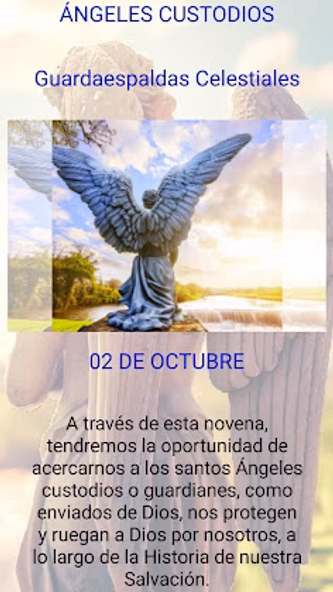 Novena a los Ángeles Custodios Screenshot 2 - AppWisp.com Novena a los Ángeles Custodios Screenshot 2 - AppWisp.com