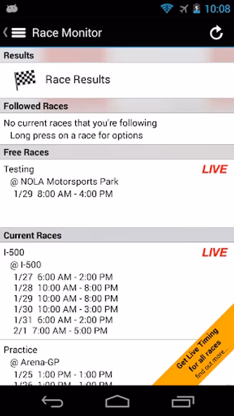 Race Monitor Screenshot 3 - AppWisp.com Race Monitor Screenshot 3 - AppWisp.com