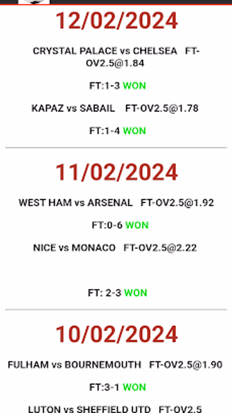 OVER 2.5 GOALS BETTING TIPS254 Screenshot 1 - AppWisp.com OVER 2.5 GOALS BETTING TIPS254 Screenshot 1 - AppWisp.com