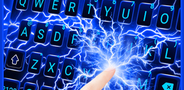 Blue Lightning Theme Header - AppWisp.com Blue Lightning Theme Header - AppWisp.com