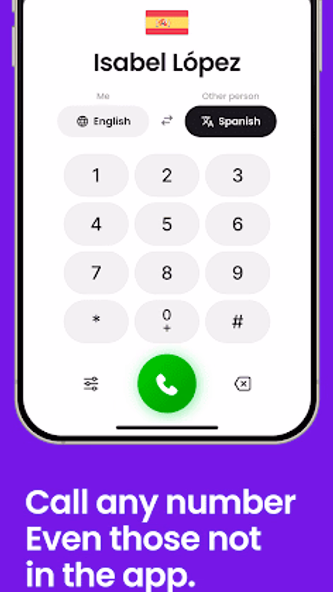EzDubs - Phone Call Translator Screenshot 2 - AppWisp.com EzDubs - Phone Call Translator Screenshot 2 - AppWisp.com
