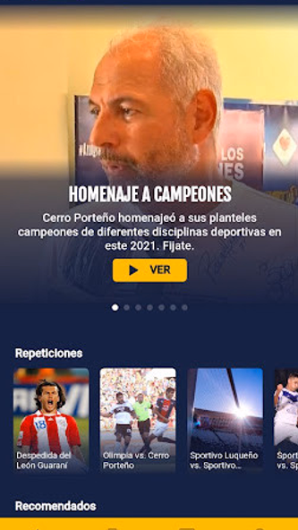 Tigo Sports Paraguay Screenshot 4 - AppWisp.com Tigo Sports Paraguay Screenshot 4 - AppWisp.com