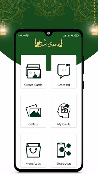 Muslim Cards: Eid & Ramadan Screenshot 1 - AppWisp.com Muslim Cards: Eid & Ramadan Screenshot 1 - AppWisp.com