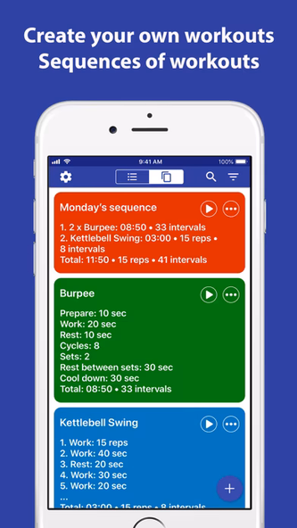 Tabata Timer: Interval Timer. Screenshot 4 - AppWisp.com Tabata Timer: Interval Timer. Screenshot 4 - AppWisp.com