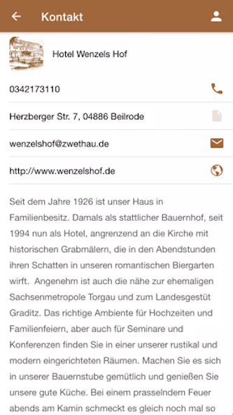 Hotel Wenzels Hof Screenshot 3 - AppWisp.com Hotel Wenzels Hof Screenshot 3 - AppWisp.com