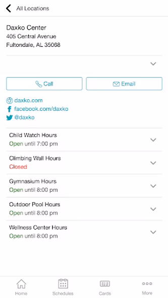 Daxko Mobile Screenshot 1 - AppWisp.com Daxko Mobile Screenshot 1 - AppWisp.com