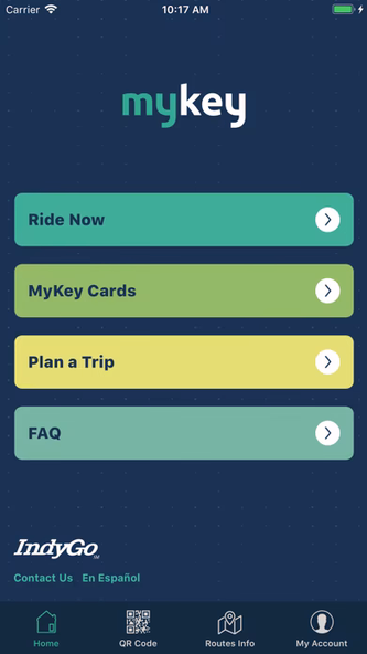 MyKey - IndyGo Screenshot 2 - AppWisp.com MyKey - IndyGo Screenshot 2 - AppWisp.com
