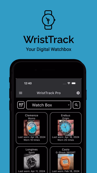 WristTrack Screenshot 1 - AppWisp.com WristTrack Screenshot 1 - AppWisp.com