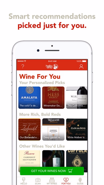 Hello Vino: Wine Assistant Screenshot 3 - AppWisp.com Hello Vino: Wine Assistant Screenshot 3 - AppWisp.com
