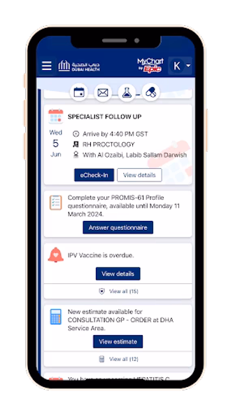 Dubai Health - دبي الصحية Screenshot 2 - AppWisp.com Dubai Health - دبي الصحية Screenshot 2 - AppWisp.com