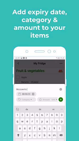 Smart Kitchen: Food Inventory Screenshot 3 - AppWisp.com Smart Kitchen: Food Inventory Screenshot 3 - AppWisp.com