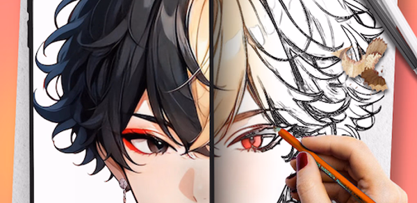 Draw Anime: Paint & Sketch App Header - AppWisp.com