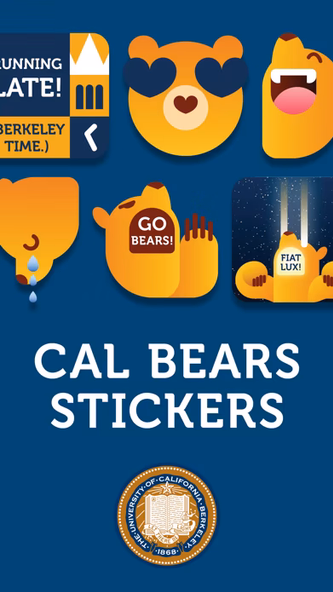 Cal Bears Stickers Screenshot 1 - AppWisp.com Cal Bears Stickers Screenshot 1 - AppWisp.com