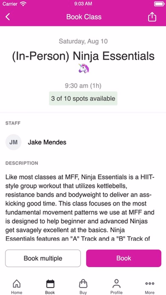 Mark Fisher Fitness Screenshot 3 - AppWisp.com Mark Fisher Fitness Screenshot 3 - AppWisp.com