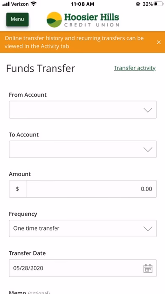 HHCU Mobile Banking Screenshot 4 - AppWisp.com HHCU Mobile Banking Screenshot 4 - AppWisp.com